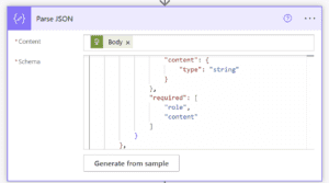 How to parse or extract specific things from Power Automate JSON outputs